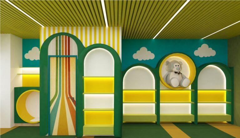 Kids friendly infrastructure facility at Ivy World Playschool, Ludhiana
