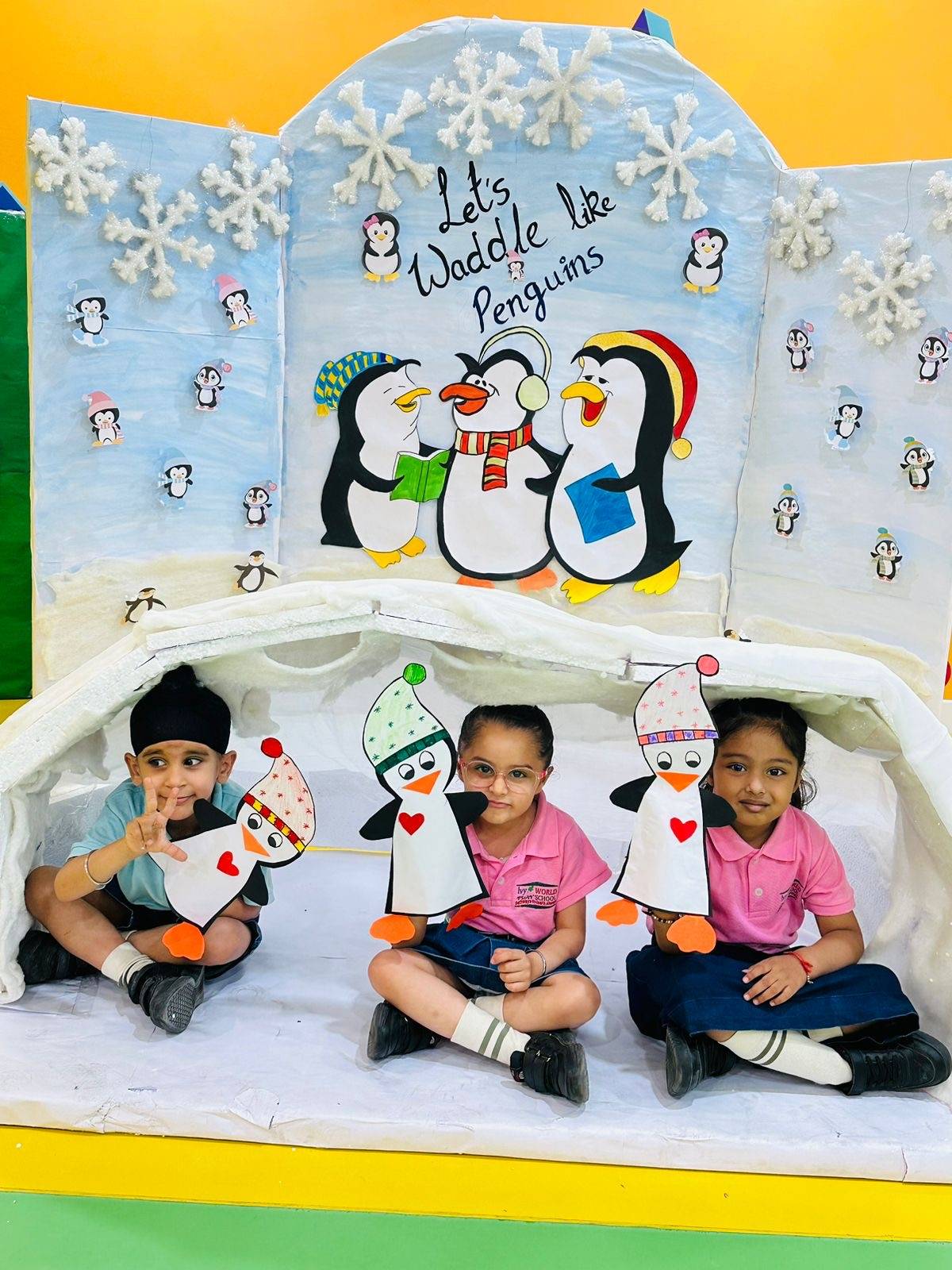 World Penguin Day Celebration at IVY World Playschool Ludhiana