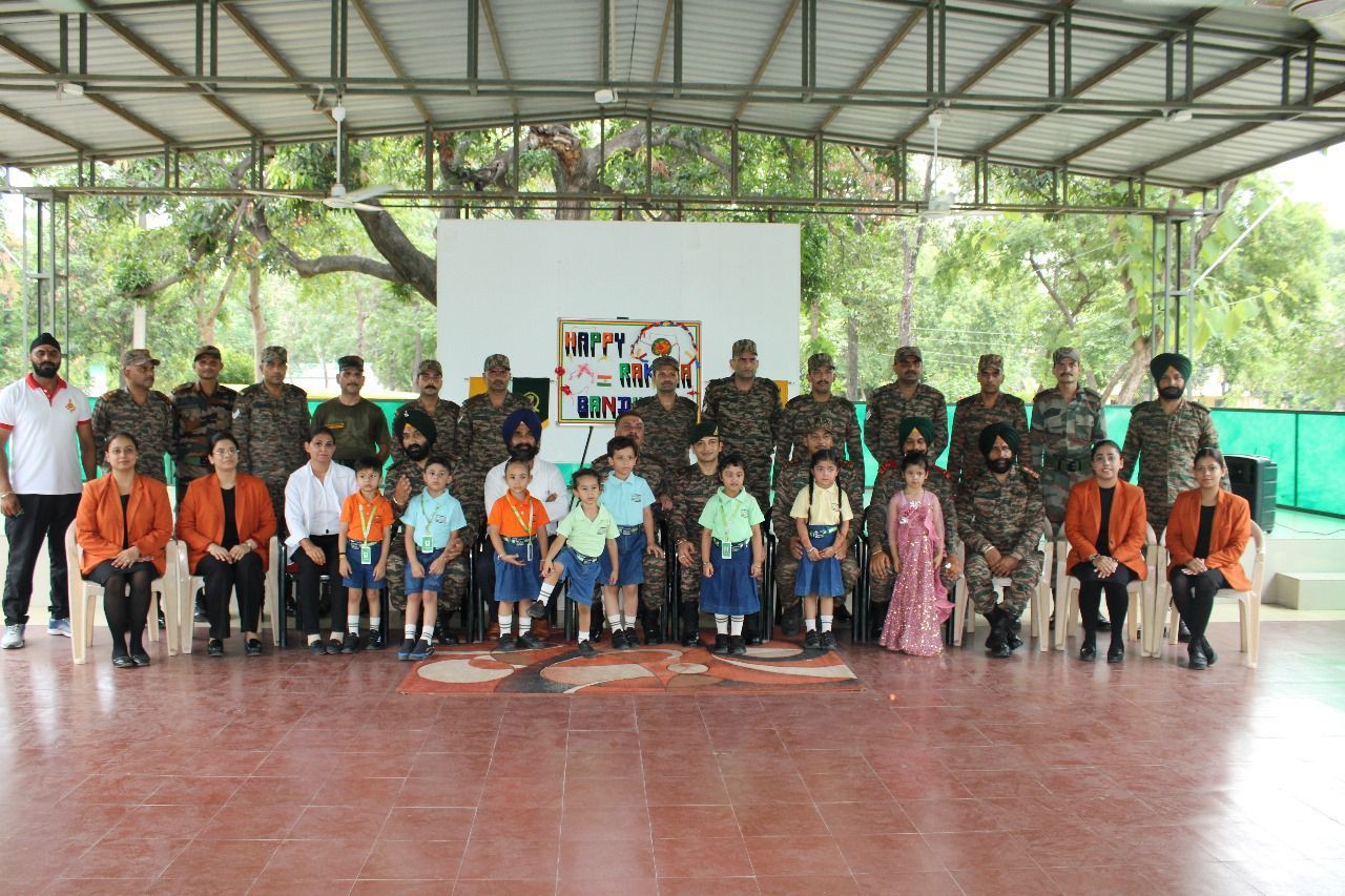Raksha Bandhan Celebration at IVY World Playschool Ludhiana