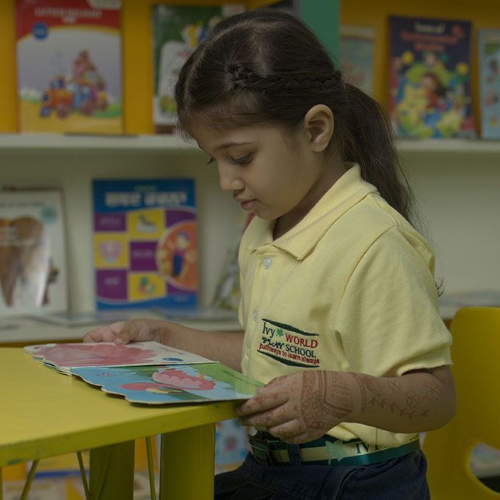 Kids performing activity