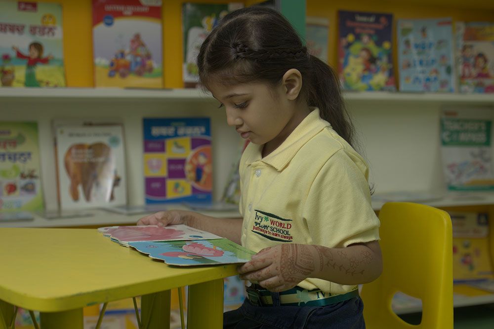 Kids performing activity